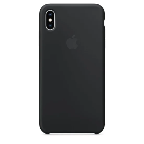 Apple iPhone XS MAX Silicone Case - Black